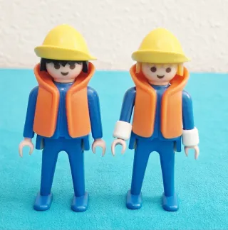 Playmobil Marineros y Barco con Peces