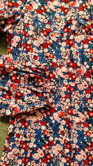 Vestido floral talla M