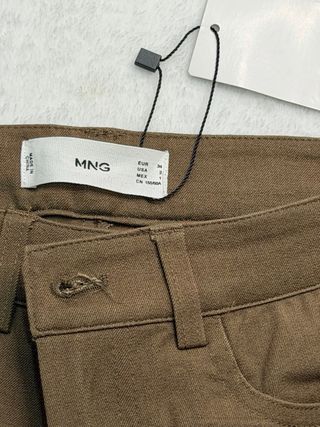 Pantalón Mango Talla 34 NUEVO /Brown Trousers Size