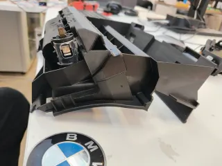 Plastica console centrale per BMW E46 (2 DIN) HVAC