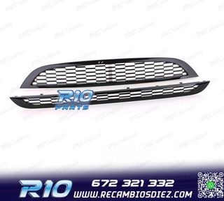 PARRILLA MINI COOPER S 01-06 NEGRO BRILLO