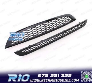 PARRILLA MINI COOPER S 01-06 NEGRO BRILLO
