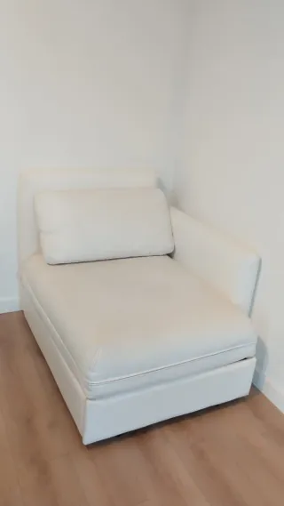 Divano letto Ikea Vallentuna bianco