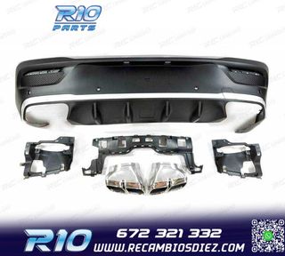 DIFUSOR MERCEDES CLASE GLE C167 20- + COLAS ESCAPE