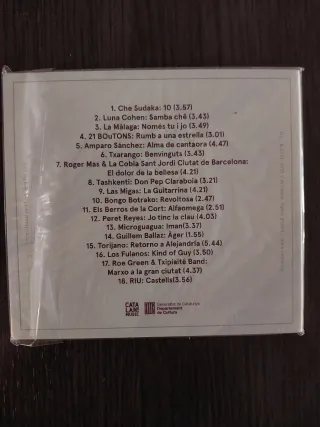 CD World Music from Catalonia2013 i Guillem Ballaz