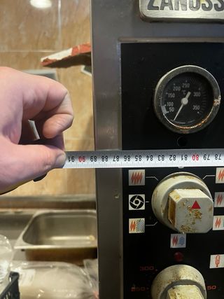 Horno industrial eléctrico Zanussi