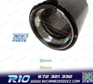 COLA ESCAPE BMW LOOK M CARBONO