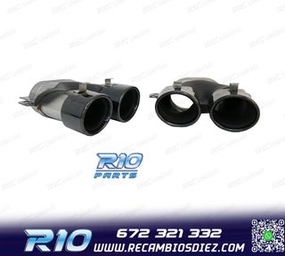 COLAS DE ESCAPE MERCEDES GLC C253 X253 15-18 LOOK AMG GLC43