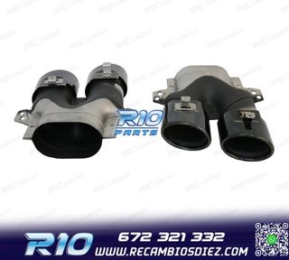 COLAS DE ESCAPE MERCEDES GLC C253 X253 15-18 LOOK AMG GLC43