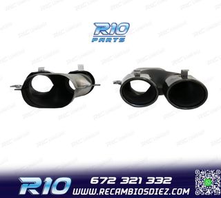 COLAS DE ESCAPE MERCEDES GLC C253 X253 15-18 LOOK AMG GLC43