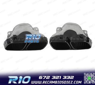 COLAS DE ESCAPE MERCEDES GLE W167 19- LOOK GLE63 NEGRO