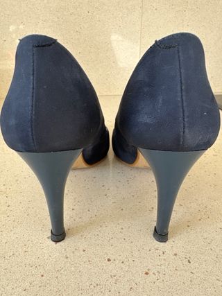 Zapatos de piel Maria Mas talla 38.