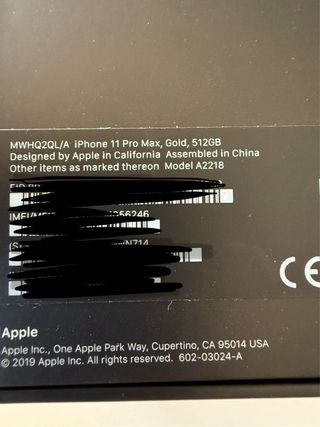 Scatola per iPhone 11 Pro Max