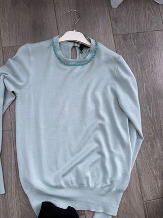 Conjunto Zara Jersey y Rebeca Mujer Talla s