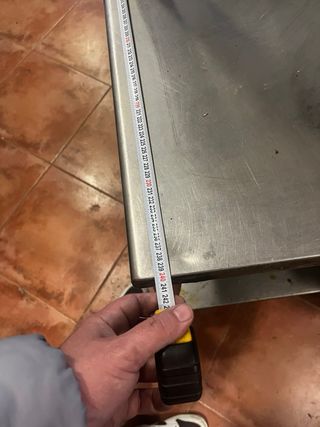 Mesa de acero inoxidable