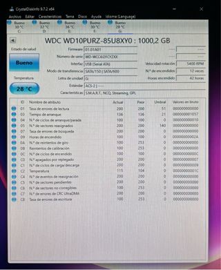 Disco Duro WD Purple 1TB 3.5 SATA3