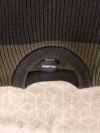 Jersey Pull&Bear rayas verde