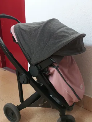 Silla reversible,saco y plástico