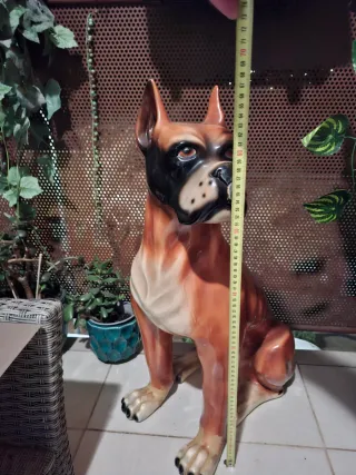 Figura Boxer Realista Cerámica