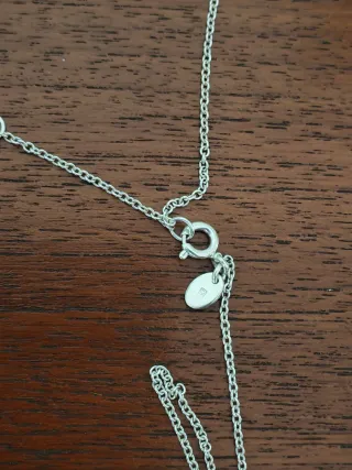 Colgante TOUS Oso y Estrella Plata 43cm