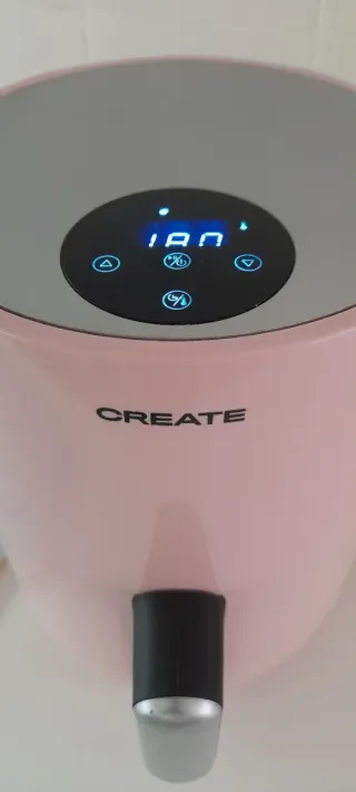 Freidora de aire CREATE 1.5L Rosa