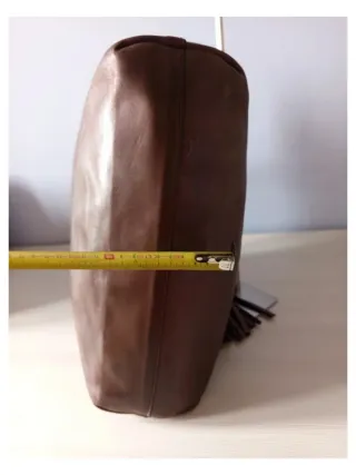 Borsa Artigianale Vera Pelle Marrone