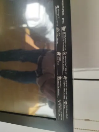 Acer Ordenador Táctil Plata