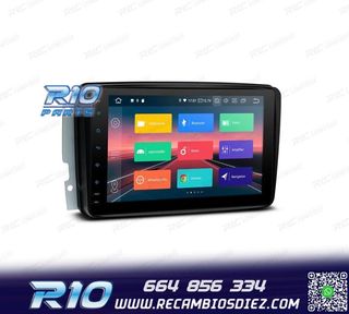 RADIO GPS ANDROID 12 PARA MERCEDES VIANO VITO C W203 A W168