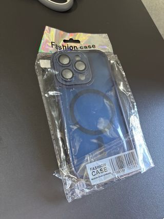 Funda iPhone 14 Pro Azul Magnética