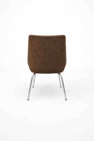 Sedia marrone vintage anni '70