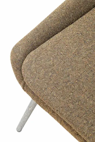 Sedia marrone vintage anni '70