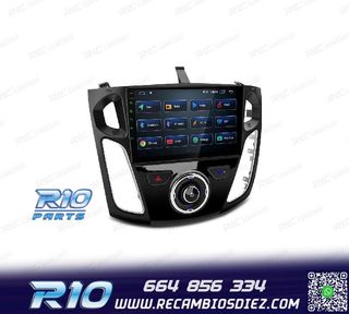 RADIO GPS ANDROID 13 PARA FORD FOCUS 12-17