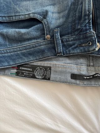 Pantalón vaquero Diesel desgastado