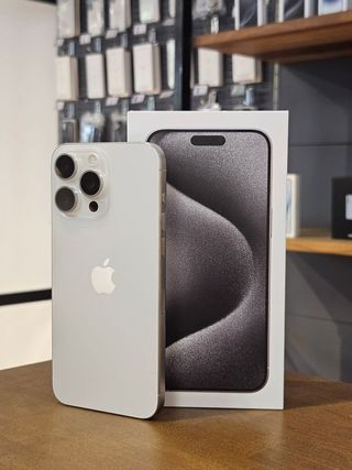 IPHONE 15 PRO MAX 512GB BIANCO BATTERIA 100%