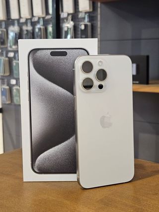 IPHONE 15 PRO MAX 512GB BIANCO BATTERIA 100%