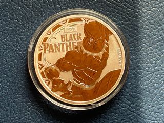 Onza Plata Black Panther Marvel 2018