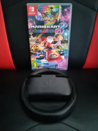 Mario Kart 8 Deluxe + Volante Nintendo Switch