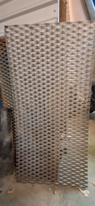 Chapas Metal Deployé Arquitectónico 2x1m