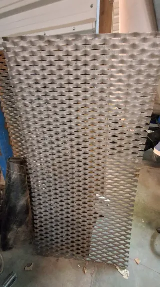 Chapas Metal Deployé Arquitectónico 2x1m