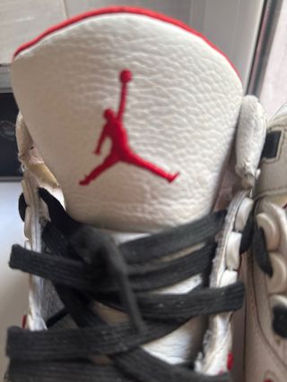 Jordan Air 3 Zapatillas Blancas Rojas