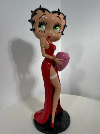 Statuetta Betty Boop in resina da collezione
