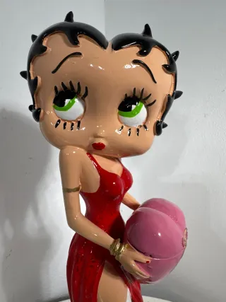 Statuetta Betty Boop in resina da collezione