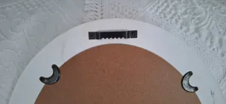 Espejo Ovalado Blanco