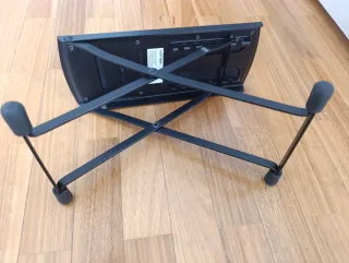 Reposapiés Guitarra Plegable Negro