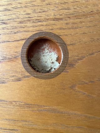 Composición modular de pared, mesa, sillas de TECA