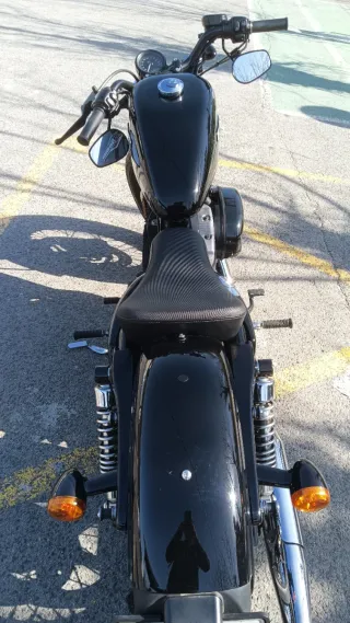 Harley Davidson XL1200X Forty-Eight Negra