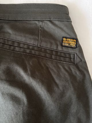 Pantalones G-Star Chinos Verde Oliva Talla 32.