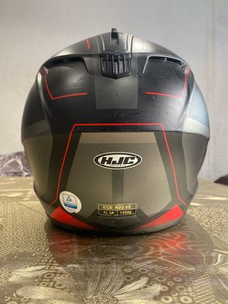 Casco HJC C70 Negro y Rojo