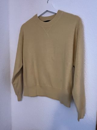 Jersey Zara Amarillo mantequilla Talla S