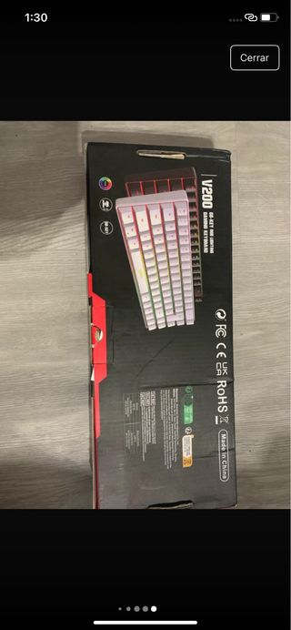 Teclado Mecánico Blanco